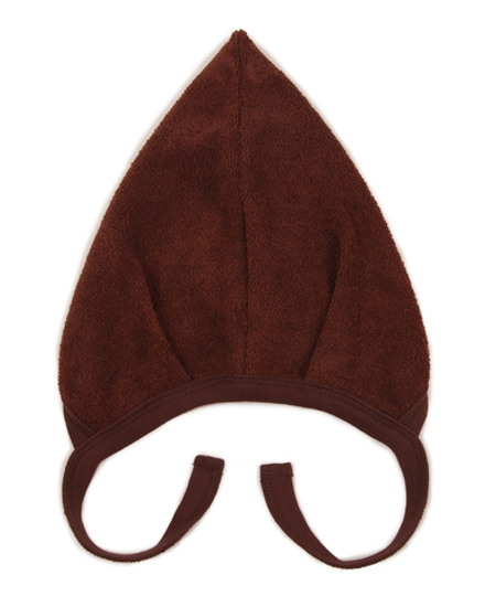 Махровый чепчик Гномик Шоколад RinaAmari