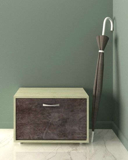 дуб пикард / камень темный