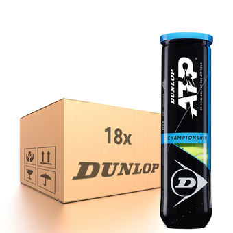 Упаковка теннисных мячей Dunlop ATP Championship - 18 x 4B