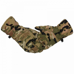 Зимние тактические перчатки Soft Shell мультикам