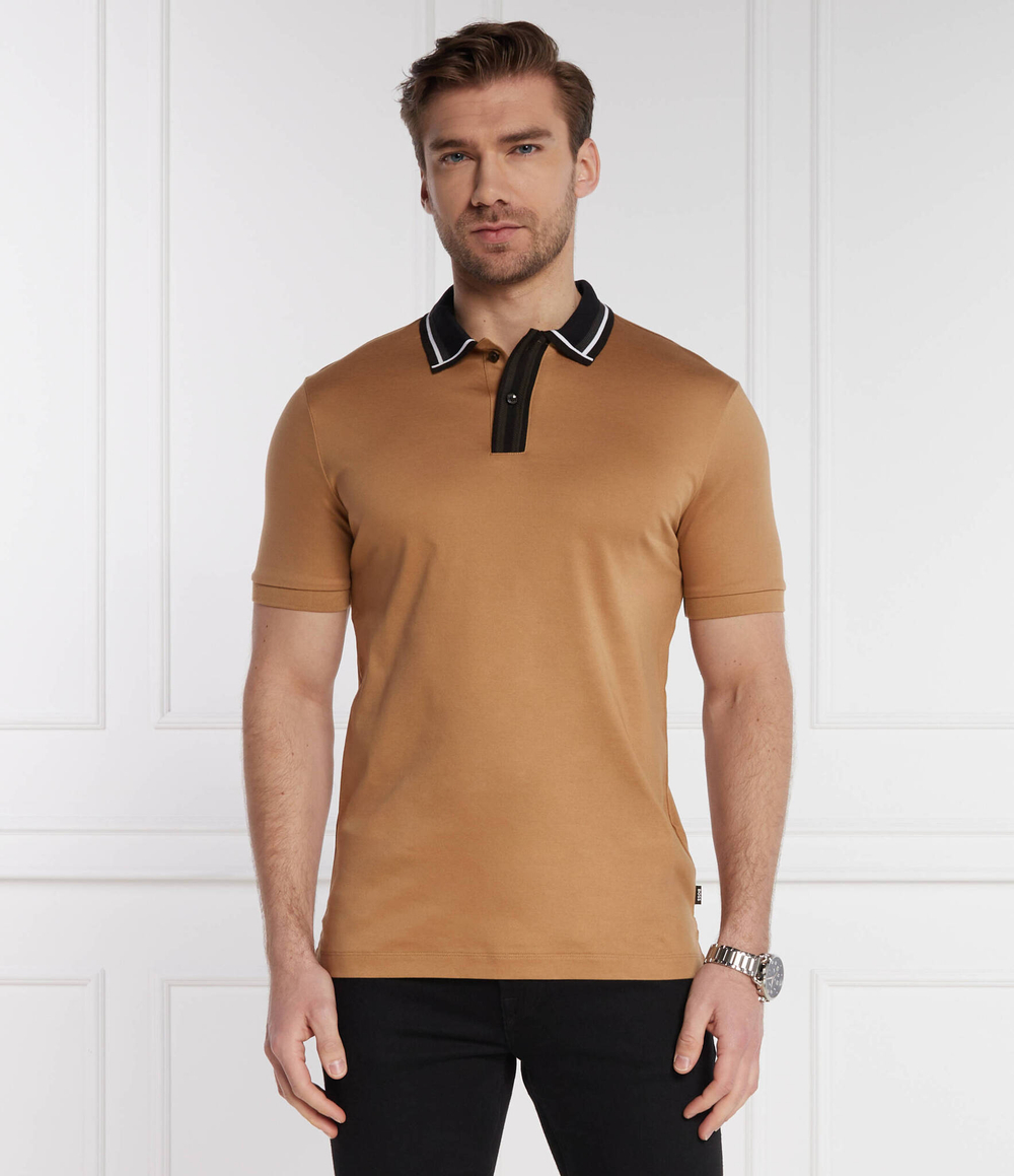 Поло Phillipson BOSS BLACK - горчичный(50513366)