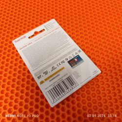 Карта памяти SanDisk 64GB MicroSDXC UHS-I с адаптером