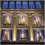 Электрогирлянда-конструктор светодиод. Vegas "Занавес", 96 ламп, многоцветная, 6 нитей, 1*2м, 24V