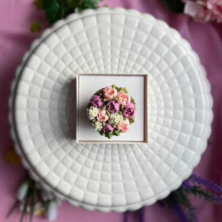 Шоколадный горшочек "Райский цветок"