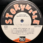 Lester Young - Masters Of Jazz (Европа 1986г.)