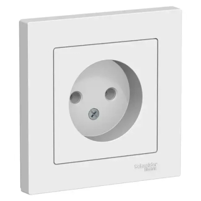 Розетка "AtlasDesign" С/У (250В, 16А)