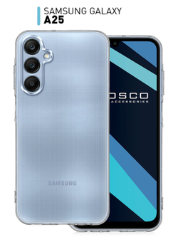 Чехол ROSCO для Samsung Galaxy A25 (арт.SS-A25-TPU-01-TRANSPARENT )