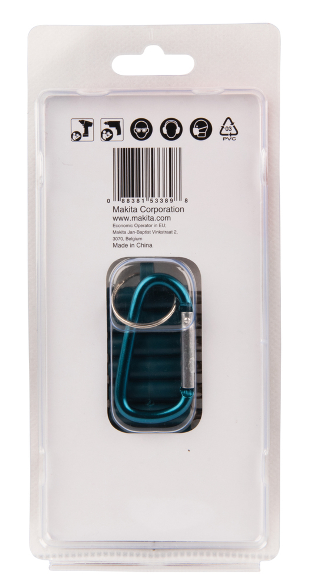 Набор насадок 10 шт. подвесной (в резиновом холдере с карабином) Makita D-65028