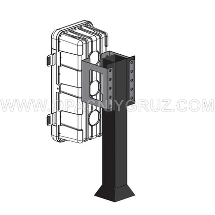 Универсальное крепление пенала для огнетушителя