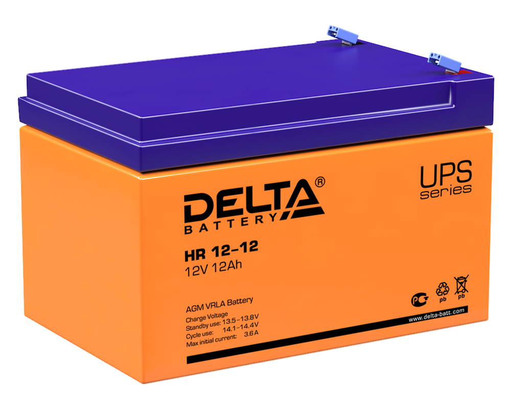 Батарея  Delta HR 12-12