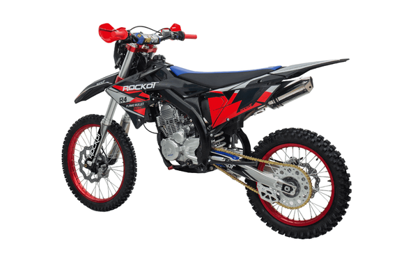 Мотоцикл кроссовый эндуро ROCKOT R4 Flame Bullet