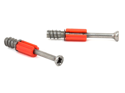 Болт MINIFIX 15, 6,5х11х34мм, сталь/пластмасса, без покрытия, Hafele/2000"262.28.670