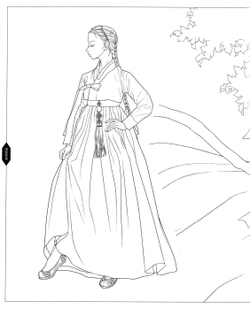 World Girl. Coloring Book