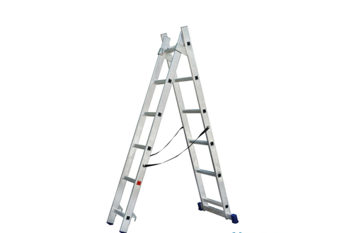 Лестница алюминиевая двухсекционная 13 ступеней SMARTY/SN011-213