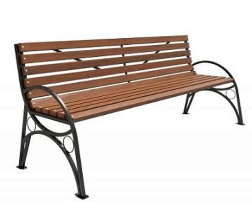 Скамейка стальная «Бульвар»