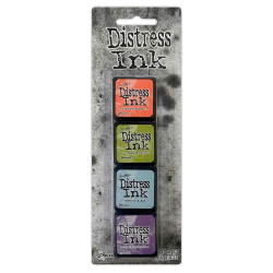 Наборы чернил Ranger Distress Mini Ink Pad Kits