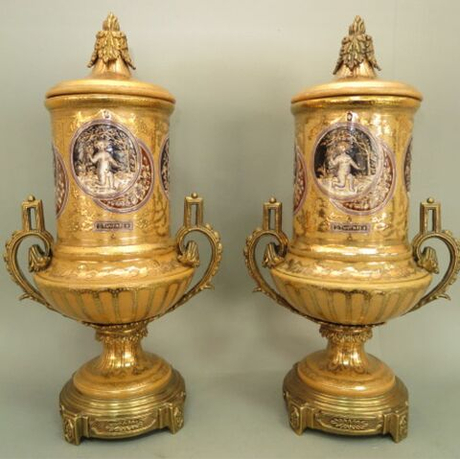 Винтаж: Винтажные вазы 2шт