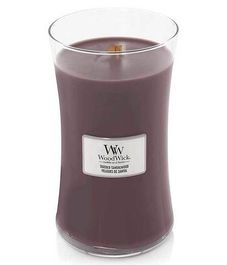 Замша и сандаловое дерево, ароматическая свеча, WoodWick