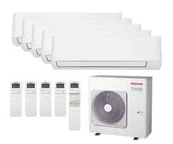 Мульти сплит-система Toshiba 5 x RAS-B07E2KVG-EE / RAS-5M34U2AVG-E