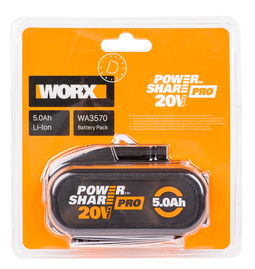 Аккумулятор WORX WA3570 20В 5