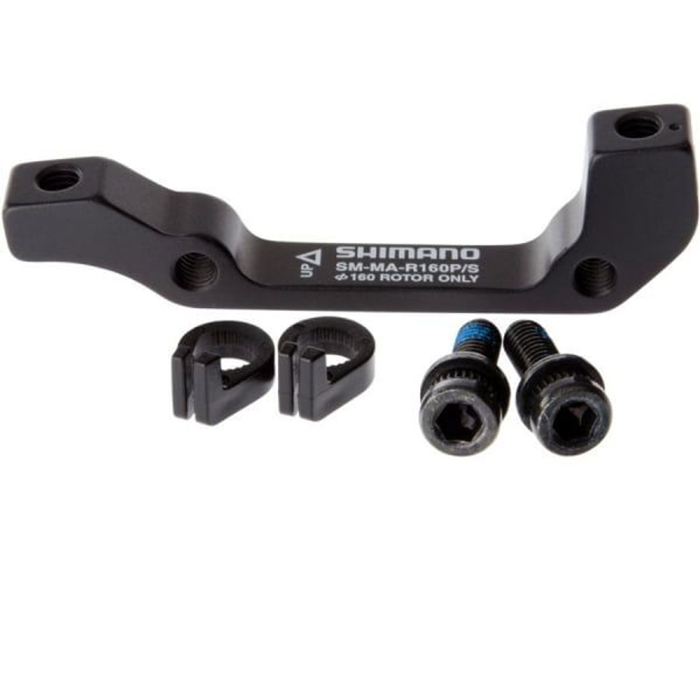 Адаптер диск торм Shimano SM-MA-R160P/S болт 2 шт. стоп. кольца 2 шт ISMMAR160PSA