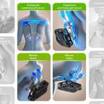 Массажное кресло RelaxMaster Zen Tech, SL, 4D