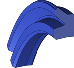 A807-050 PU Пневматическое уплотнение поршня 50-42-3,25