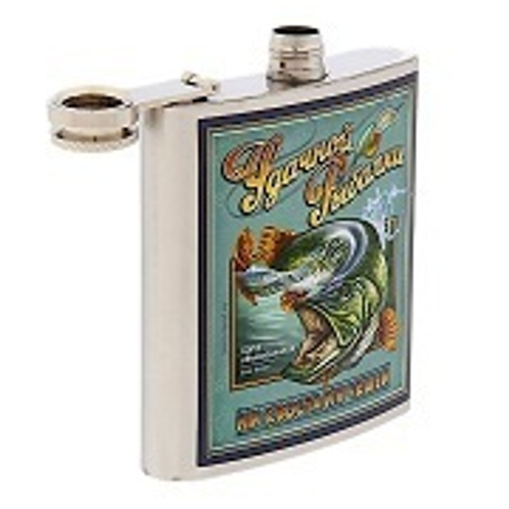 Фляжка Удачной рыбалки 180мл XK-6OZ
