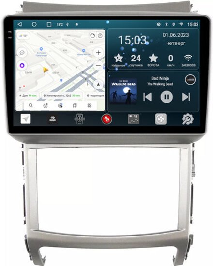Магнитола для Hyundai ix55 2009-2013 - RedPower 197 Android 10, QLED+2K, ТОП процессор, 6Гб+128Гб, CarPlay, SIM-слот
