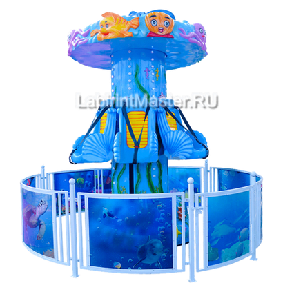 Электрическая Аттракцион карусель «Вращающаяся башня», 4×4×2,6 м