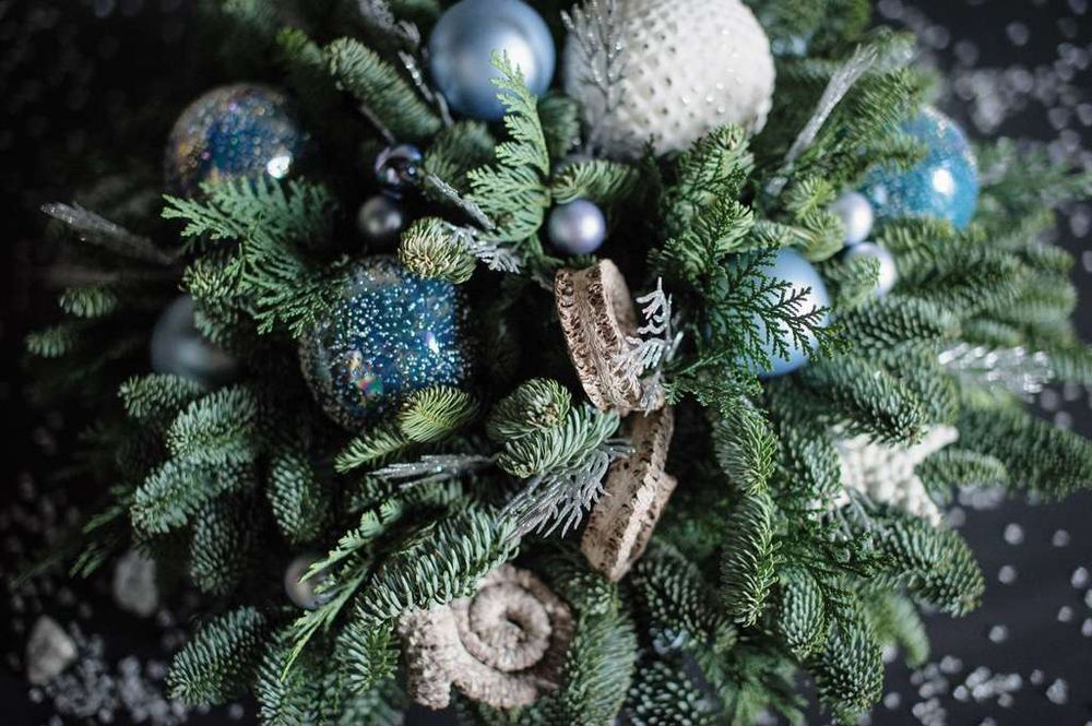 Новогодняя композиция Полярный круг