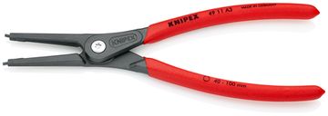 Прецизионные щипцы для стопорных колец (внешних), 225 мм, KNIPEX 49 11 A3 KN-4911A3
