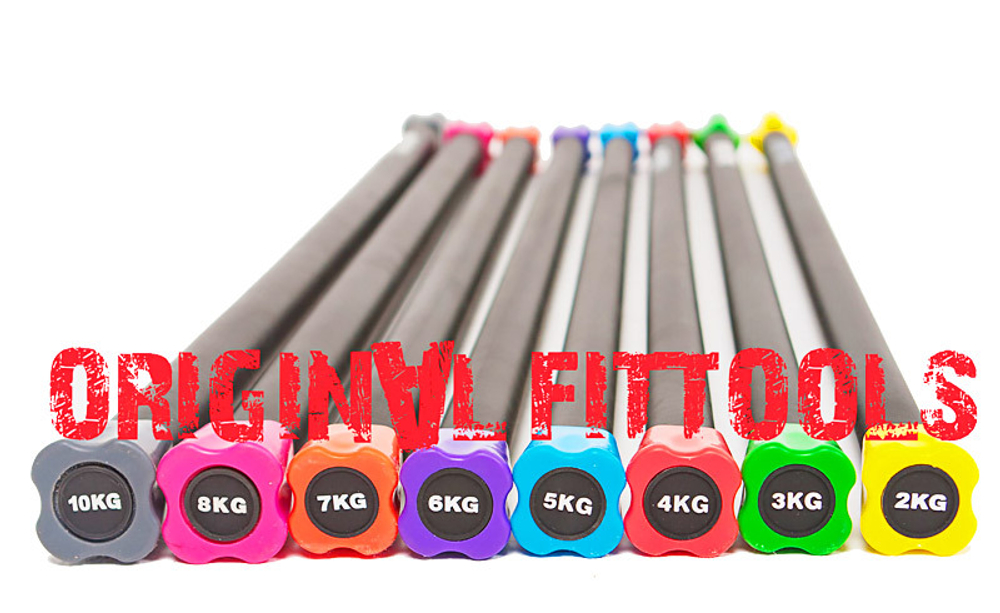 Бодибар FT 8 кг розовый наконечник