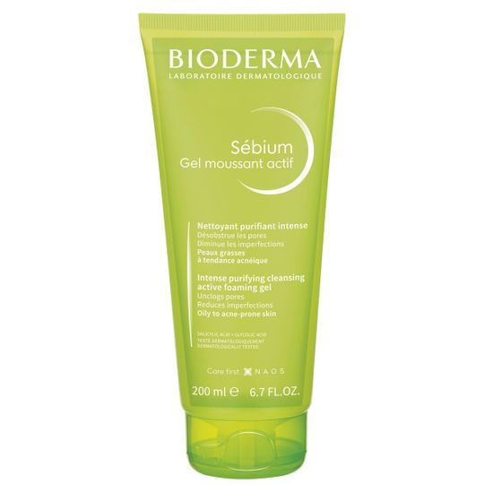 Bioderma Sebium Gel Actif Гель для умывания, 200 мл