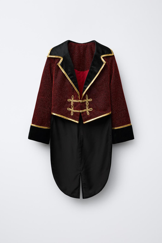 ZARA КОСТЮМ ЦИРКАЧА, КРАСНЫЙ