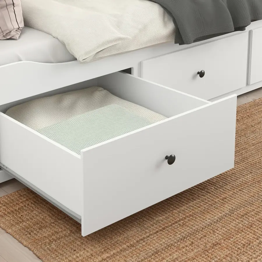 Кушетка - IKEA HEMNES, 80x200 см, белый, Хемнэс ИКЕА