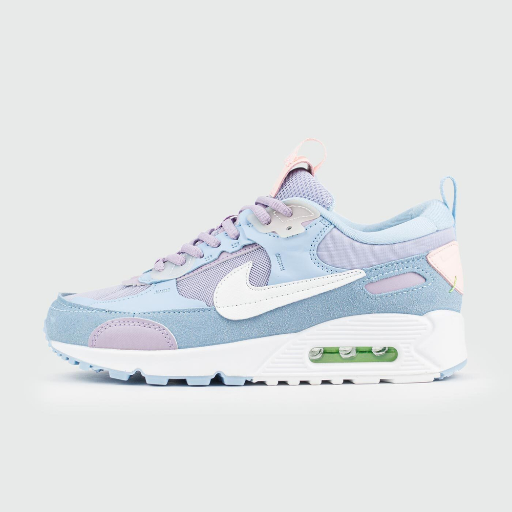Кроссовки Nike Air Max 90 Futura Blue Pink / White Wmns