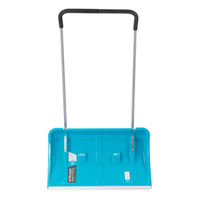 Скрепер для уборки снега, полипропилен, колеса, 750х445х1275 мм, рукоятка с ПВХ, LUXE Palisad