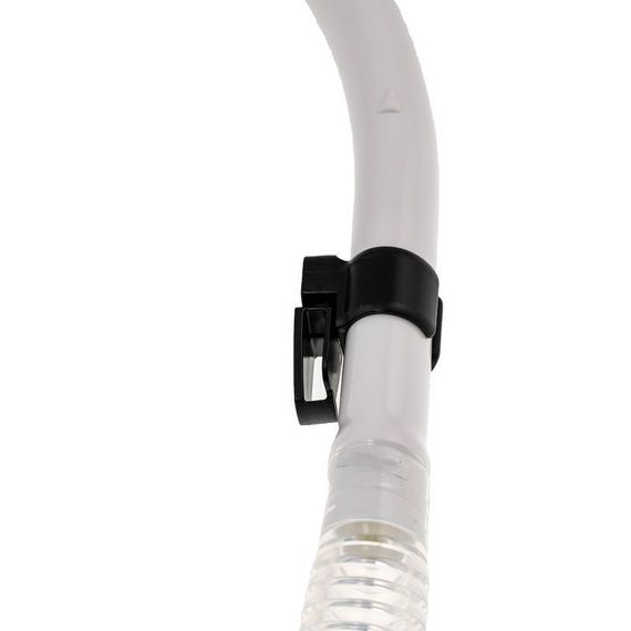 Трубка Marlin Dry Lux (white/trans)