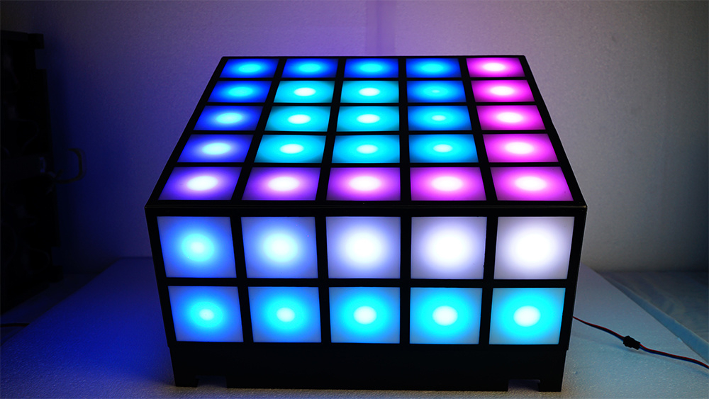 LED Square Magic Cube Light