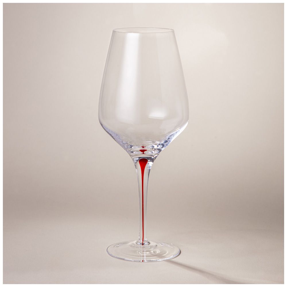 НАБОР БОКАЛОВ ДЛЯ ВИНА ИЗ 2 ШТ "ACCENT" RED 710 МЛ