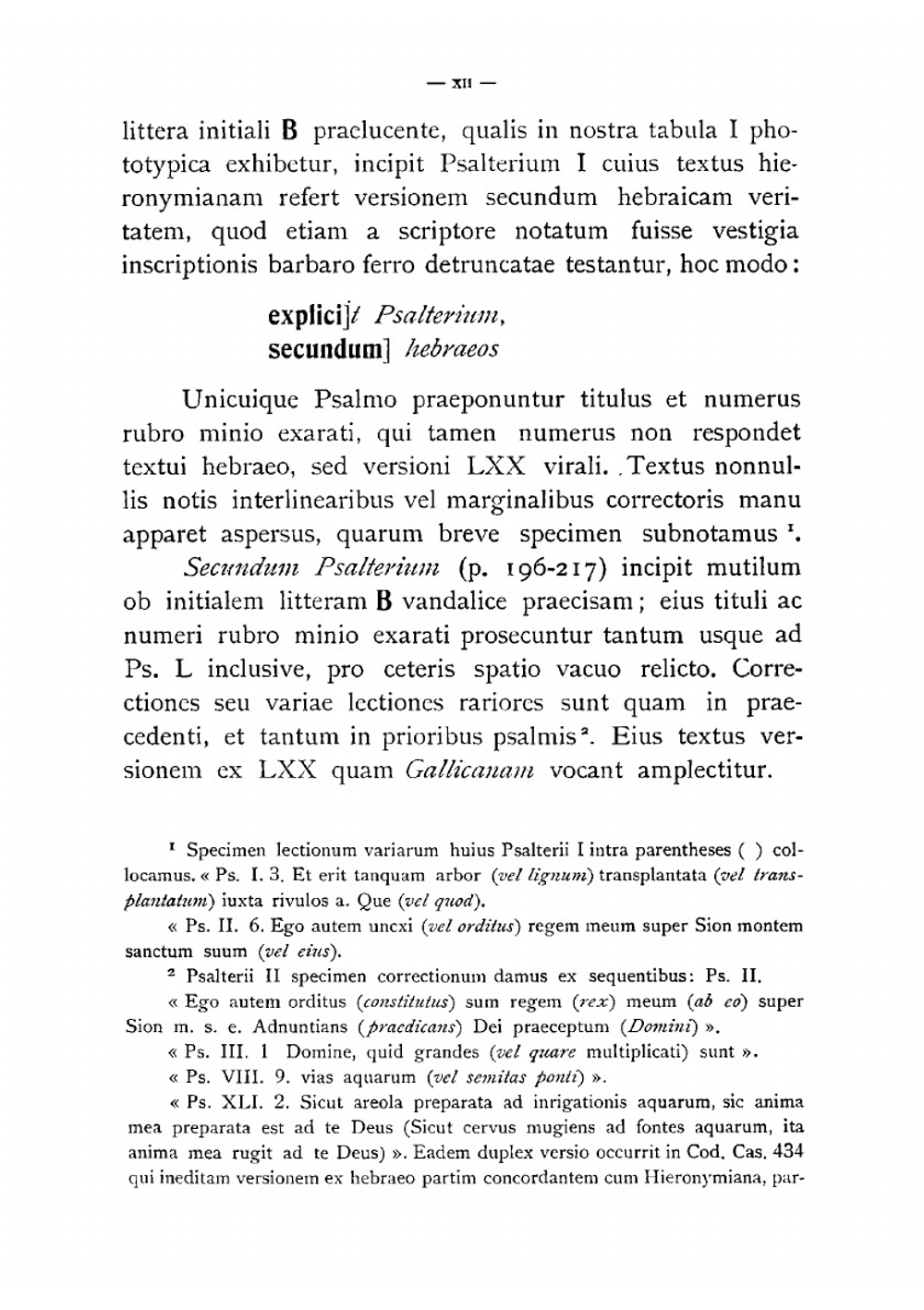 Liber Psalmorum | Ambrogio Amelli