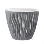 Кашпо "Вдохновение" (5,7л.) Цв. Серый жемчуг
