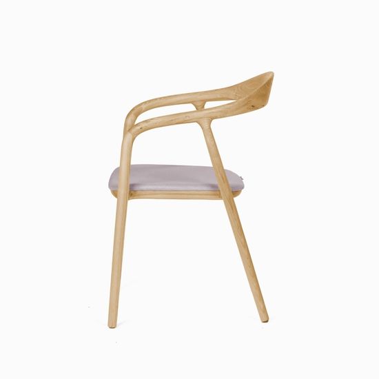 Обеденный стул Canada цвет серый/натуральный