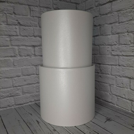 Коробка БЕЗ КРЫШКИ 16*16 БЕЛОЕ ЗОЛОТО ПЕРЛАМУТР