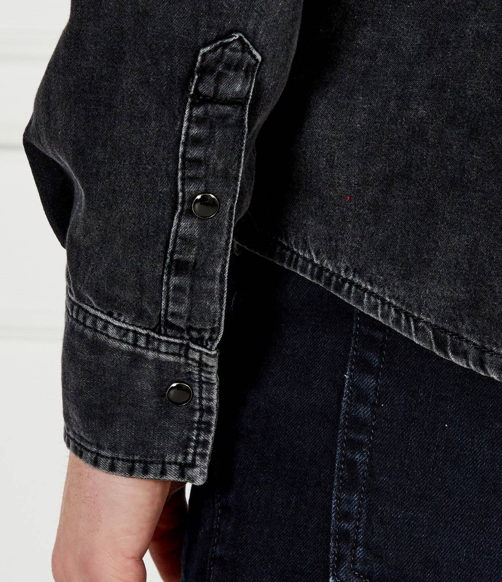 Джинсовая рубашка Karl Lagerfeld - черный(605901 551851)