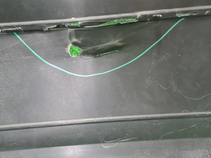 Бампер задний Mercedes E W212 (2009-2013)