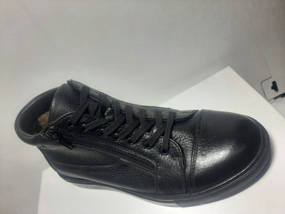 Кеды мужские повседневные из натуральной кожи