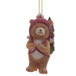 GAEM Изделие декоративное подвесное "Медвежонок", L3,5 W3,5 H7 см, 2в.