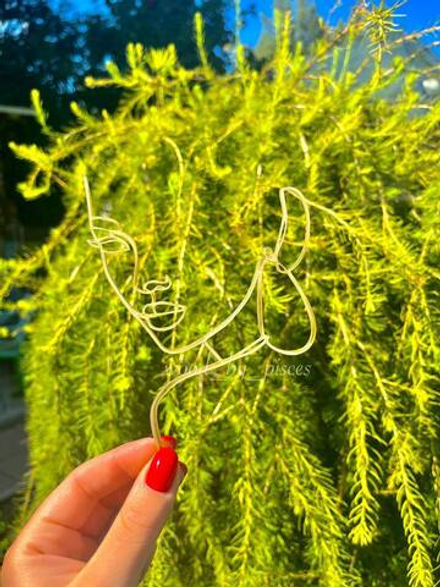 Акриловые зеркальные топперы на заказ